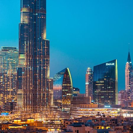 Elite Royal Apartment - Panoramic Full Burj Khalifa, Fountain & Skyline View - Baron Dubai Buitenkant foto