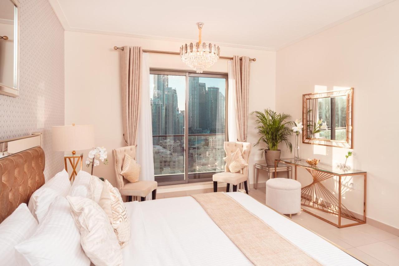 Elite Royal Apartment - Panoramic Full Burj Khalifa, Fountain & Skyline View - Baron Dubai Buitenkant foto