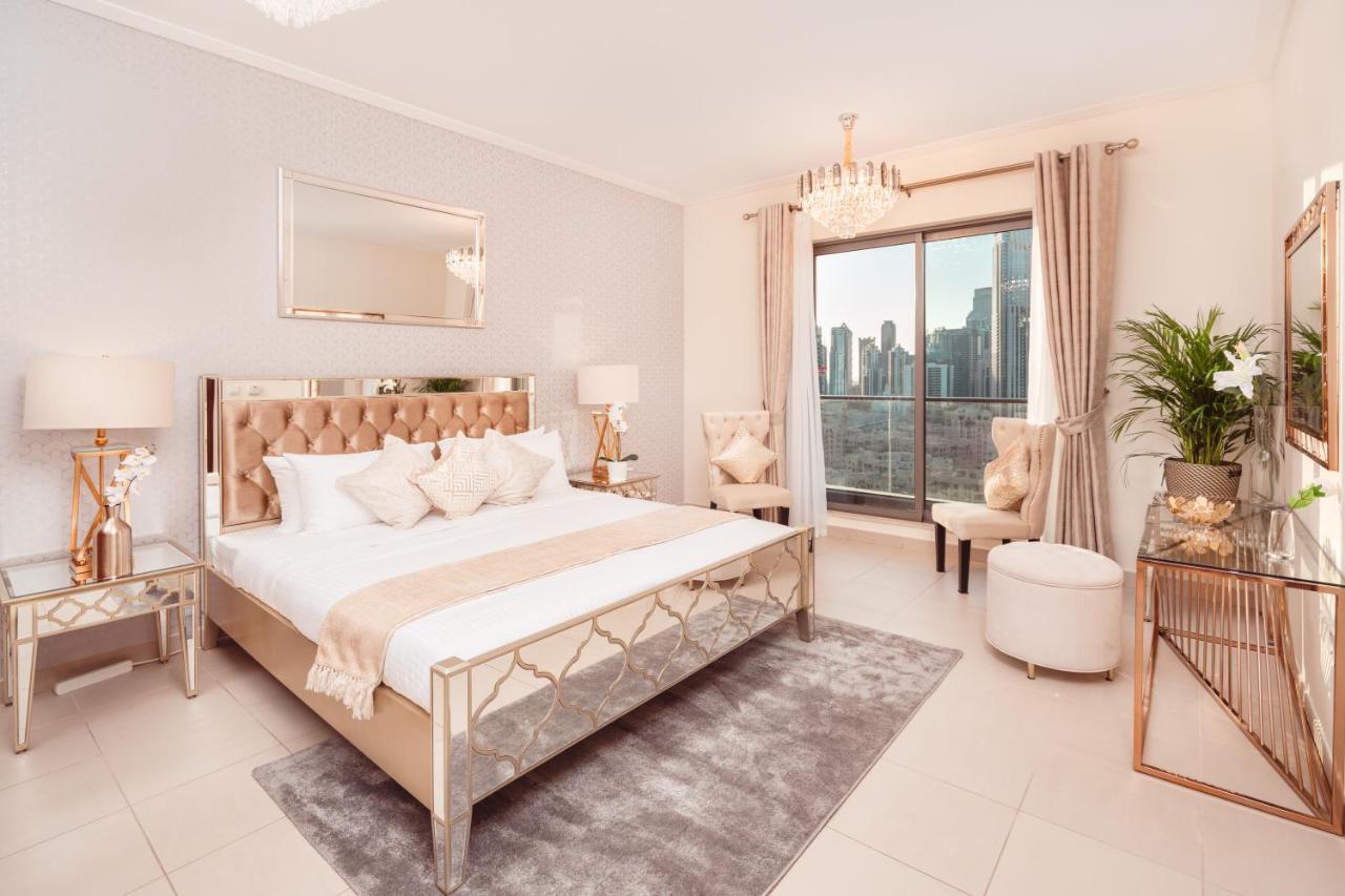 Elite Royal Apartment - Panoramic Full Burj Khalifa, Fountain & Skyline View - Baron Dubai Buitenkant foto