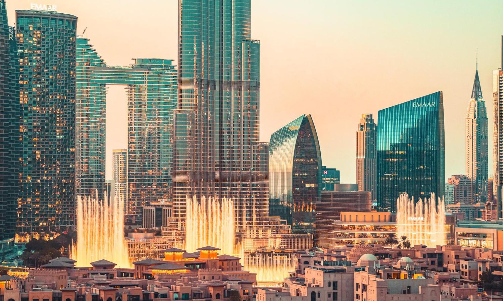 Elite Royal Apartment - Panoramic Full Burj Khalifa, Fountain & Skyline View - Baron Dubai Buitenkant foto